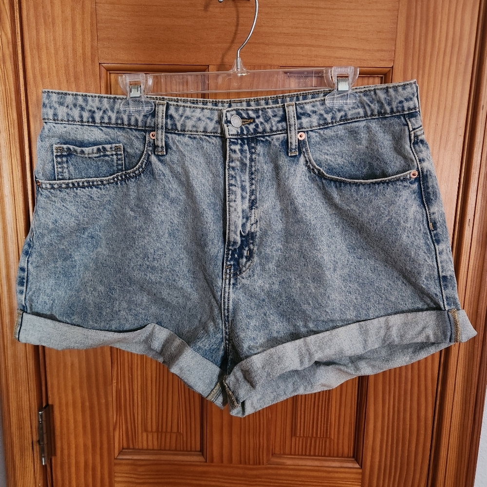 Denim Jean Distressed Shorts Wild Fable Size 16
